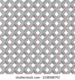 Seamless geometric ornamental vector pattern. Abstract background