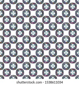 Seamless geometric ornamental vector pattern. Abstract background