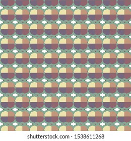 Seamless geometric ornamental vector pattern. Abstract background