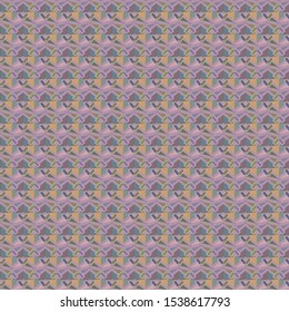 Seamless geometric ornamental vector pattern. Abstract background
