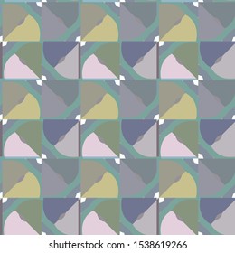 Seamless geometric ornamental vector pattern. Abstract background