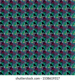 Seamless geometric ornamental vector pattern. Abstract background