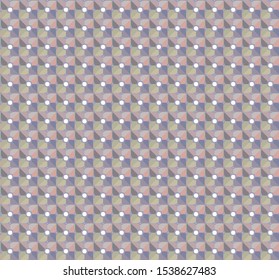 Seamless geometric ornamental vector pattern. Abstract background