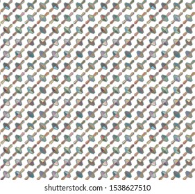 Seamless geometric ornamental vector pattern. Abstract background