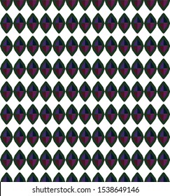 Seamless geometric ornamental vector pattern. Abstract background