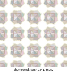 Seamless geometric ornamental vector pattern. Abstract background