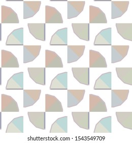 Seamless geometric ornamental vector pattern. Abstract background