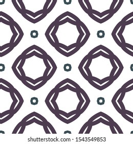 Seamless geometric ornamental vector pattern. Abstract background