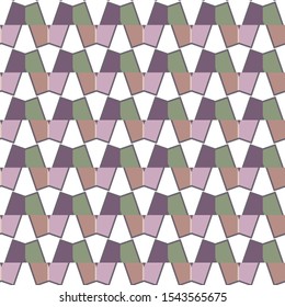 Seamless geometric ornamental vector pattern. Abstract background