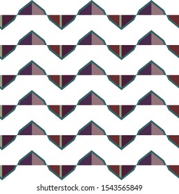 Seamless geometric ornamental vector pattern. Abstract background