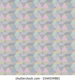 Seamless geometric ornamental vector pattern. Abstract background