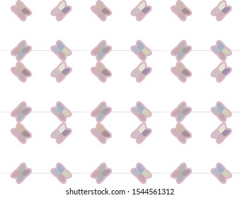 Seamless geometric ornamental vector pattern. Abstract background