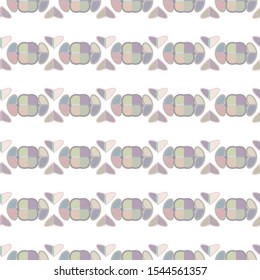 Seamless geometric ornamental vector pattern. Abstract background