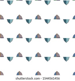Seamless geometric ornamental vector pattern. Abstract background