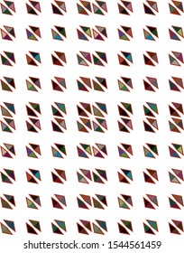 Seamless geometric ornamental vector pattern. Abstract background