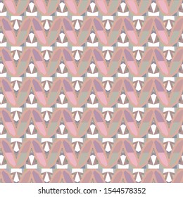 Seamless geometric ornamental vector pattern. Abstract background