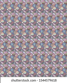 Seamless geometric ornamental vector pattern. Abstract background