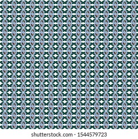 Seamless geometric ornamental vector pattern. Abstract background
