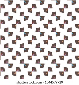 Seamless geometric ornamental vector pattern. Abstract background