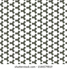Seamless geometric ornamental vector pattern. Abstract background