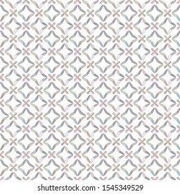 Seamless geometric ornamental vector pattern. Abstract background