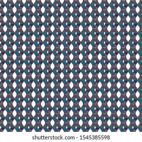 Seamless geometric ornamental vector pattern. Abstract background