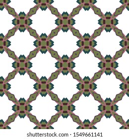 Seamless geometric ornamental vector pattern. Abstract background