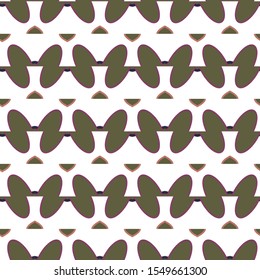 Seamless geometric ornamental vector pattern. Abstract background