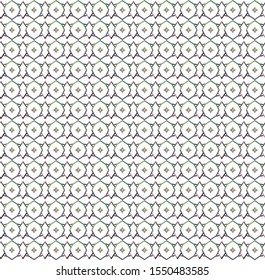 Seamless geometric ornamental vector pattern. Abstract background