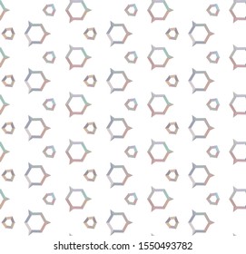 Seamless geometric ornamental vector pattern. Abstract background