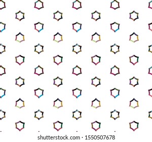 Seamless geometric ornamental vector pattern. Abstract background
