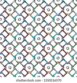Seamless geometric ornamental vector pattern. Abstract background