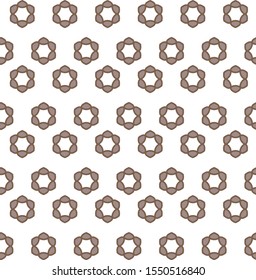 Seamless geometric ornamental vector pattern. Abstract background