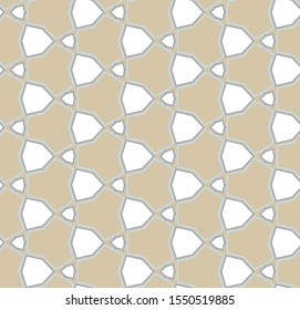 Seamless geometric ornamental vector pattern. Abstract background