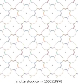 Seamless geometric ornamental vector pattern. Abstract background