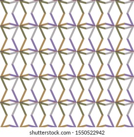Seamless geometric ornamental vector pattern. Abstract background