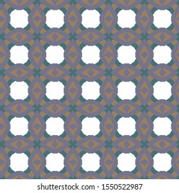 Seamless geometric ornamental vector pattern. Abstract background