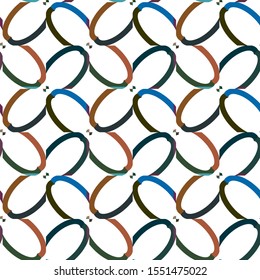 Seamless geometric ornamental vector pattern. Abstract background