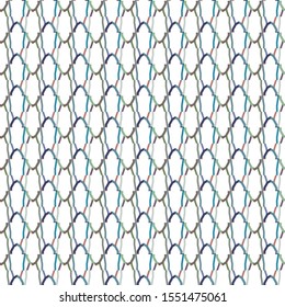 Seamless geometric ornamental vector pattern. Abstract background