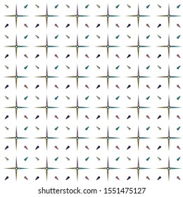 Seamless geometric ornamental vector pattern. Abstract background