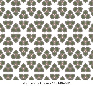 Seamless geometric ornamental vector pattern. Abstract background