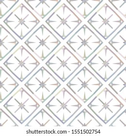Seamless geometric ornamental vector pattern. Abstract background