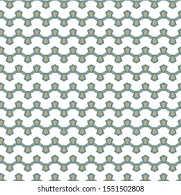 Seamless geometric ornamental vector pattern. Abstract background