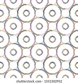 Seamless geometric ornamental vector pattern. Abstract background
