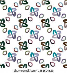 Seamless geometric ornamental vector pattern. Abstract background