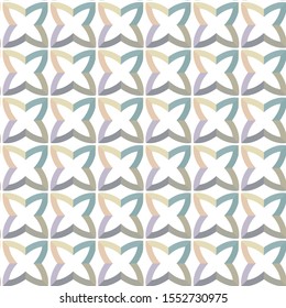 Seamless geometric ornamental vector pattern. Abstract background