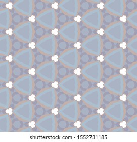 Seamless geometric ornamental vector pattern. Abstract background