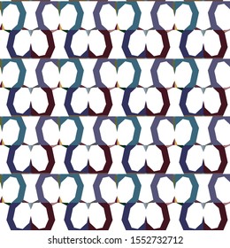 Seamless geometric ornamental vector pattern. Abstract background