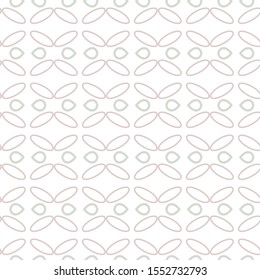 Seamless geometric ornamental vector pattern. Abstract background