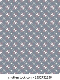 Seamless geometric ornamental vector pattern. Abstract background